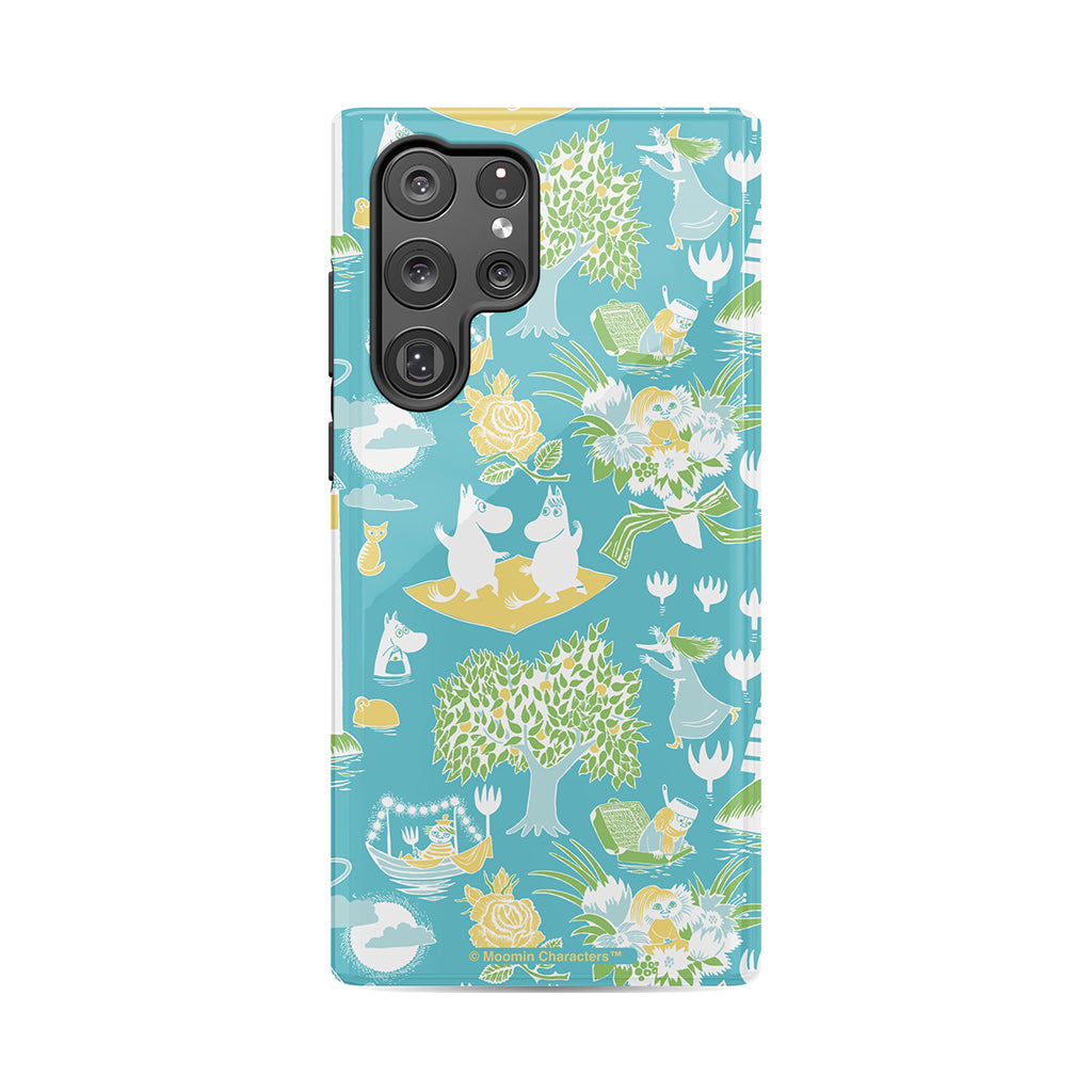 Moomins The Great Flood Galaxy Tough Case