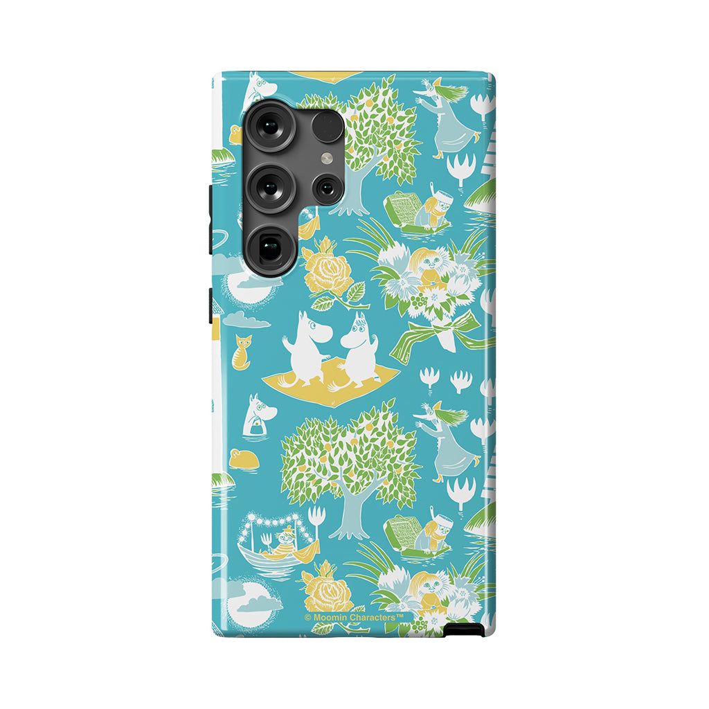 Moomins The Great Flood Galaxy Tough Case