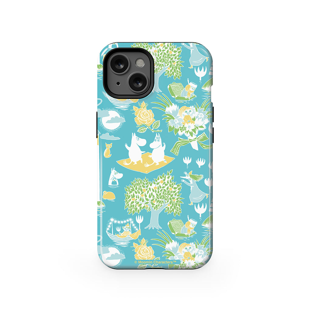 Moomins The Great Flood Apple iPhone Tough Case