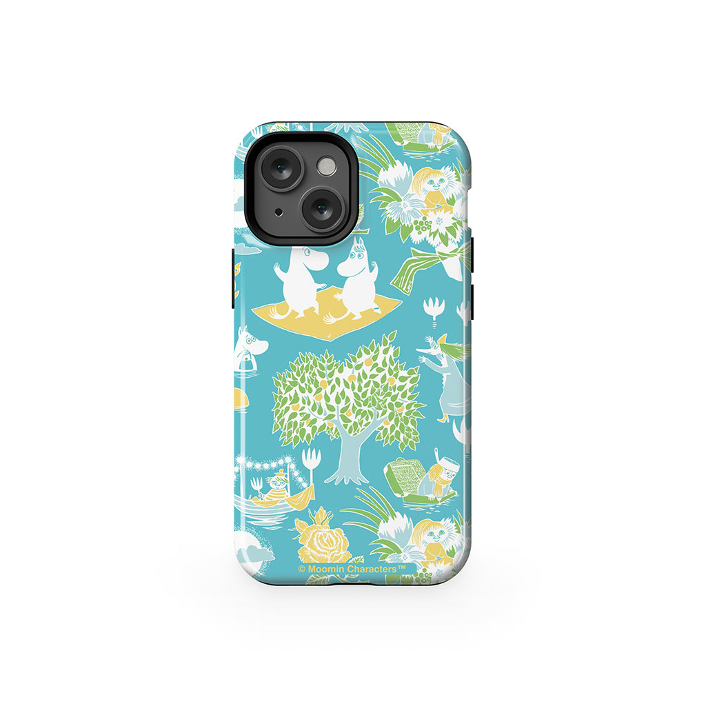 Moomins The Great Flood Apple iPhone Tough Case