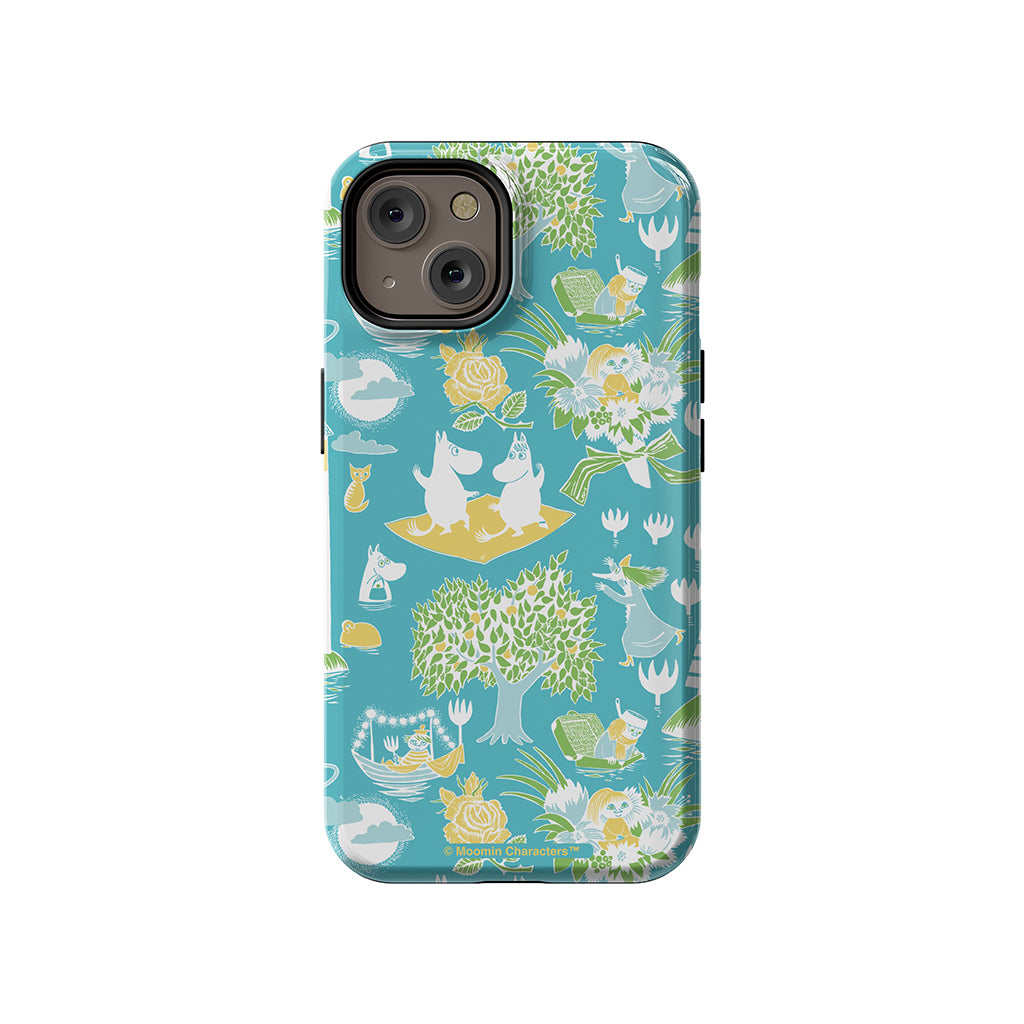 Moomins The Great Flood Apple iPhone Tough Case