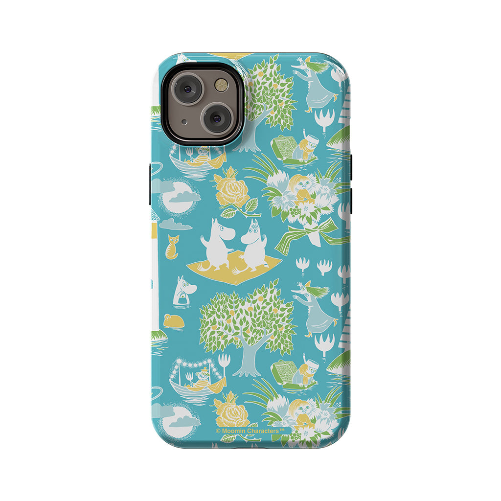 Moomins The Great Flood Apple iPhone Tough Case