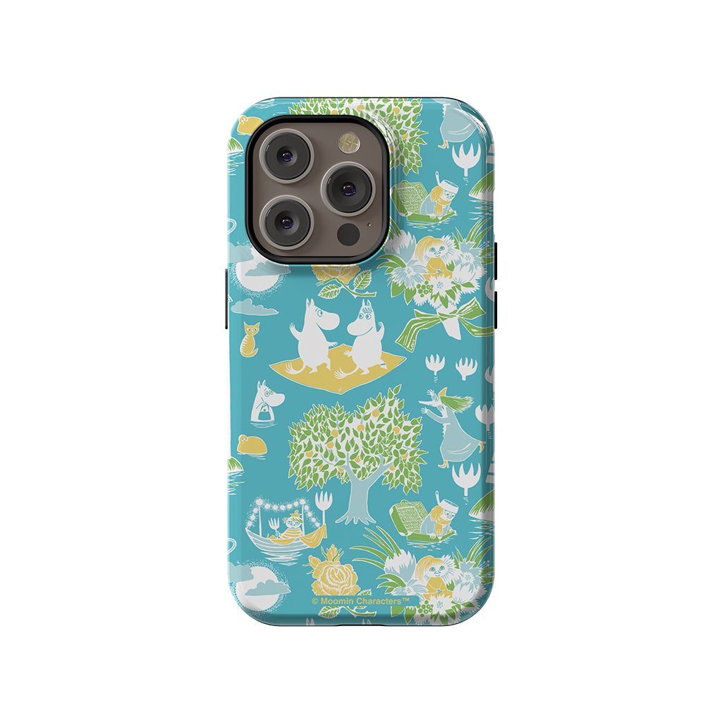 Moomins The Great Flood Apple iPhone Tough Case