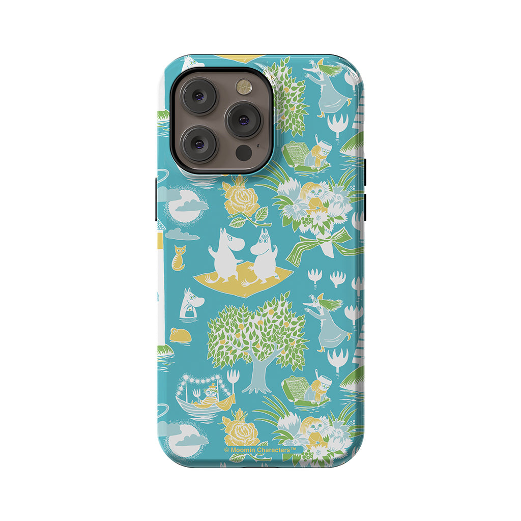 Moomins The Great Flood Apple iPhone Tough Case