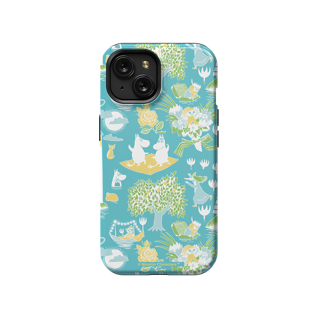 Moomins The Great Flood Apple iPhone Tough Case