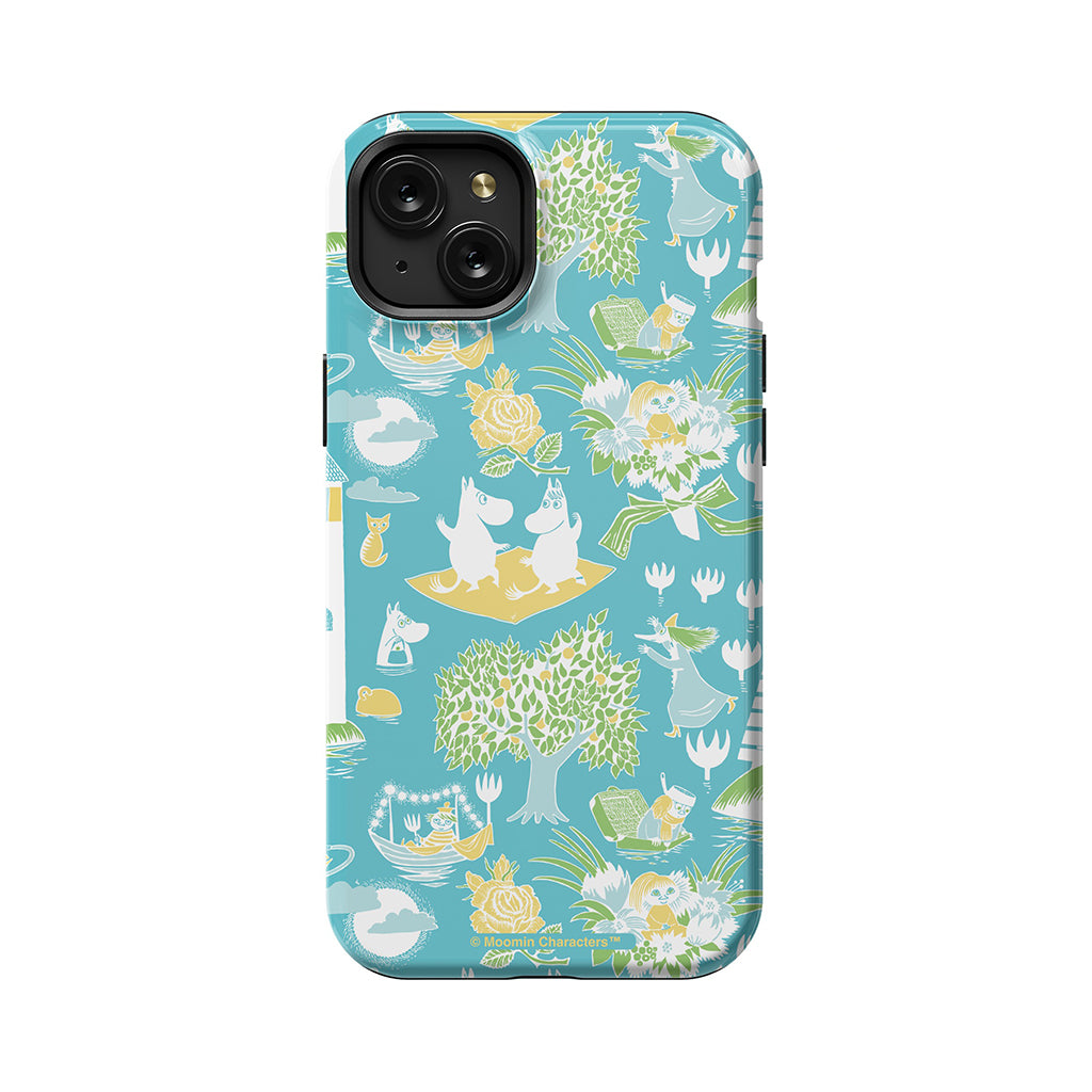 Moomins The Great Flood Apple iPhone Tough Case