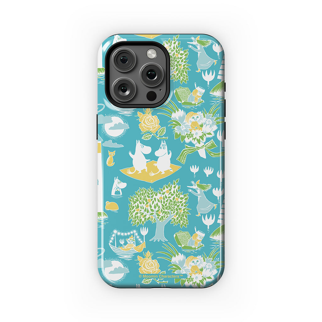 Moomins The Great Flood Apple iPhone Tough Case