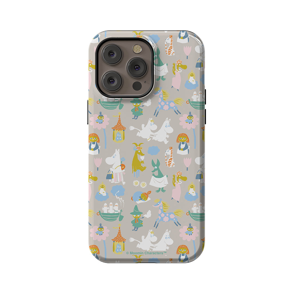 Moomin Characters II Apple iPhone Tough Case