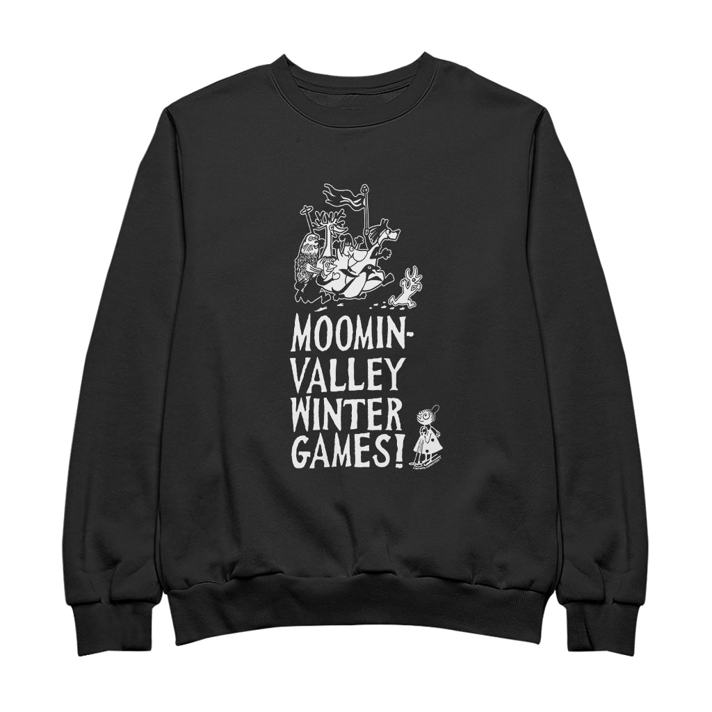 Moominvalley Winter Games! Sports Mymble & Co Adult Sweatshirt