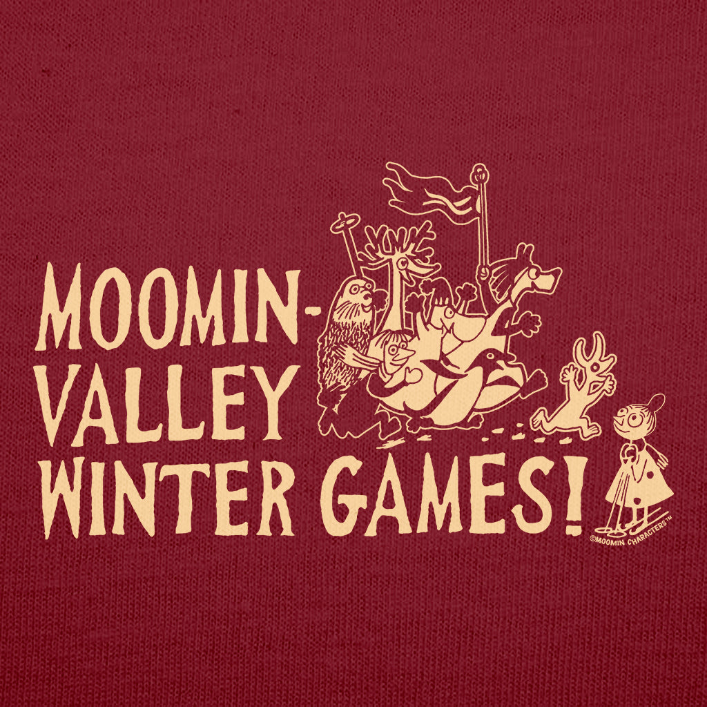 Mymble & Co Light Moominvalley Winter Games! Sports Adult T-Shirt