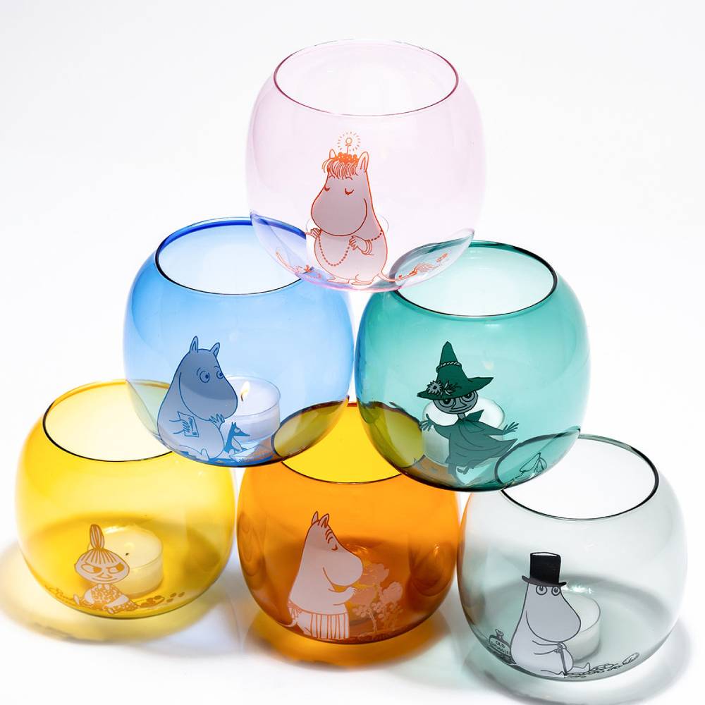 Moomintroll Candle Holder Blue