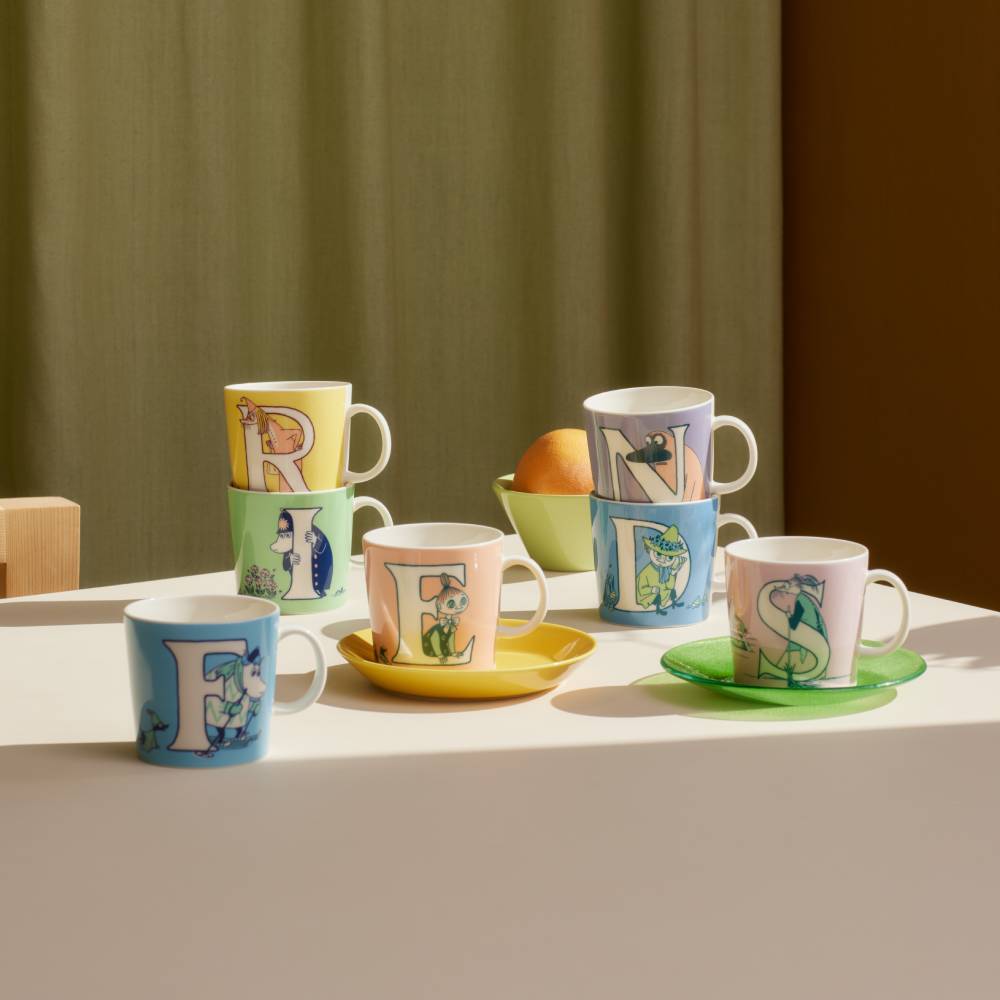 Moomin ABC Mug R 13.5 oz