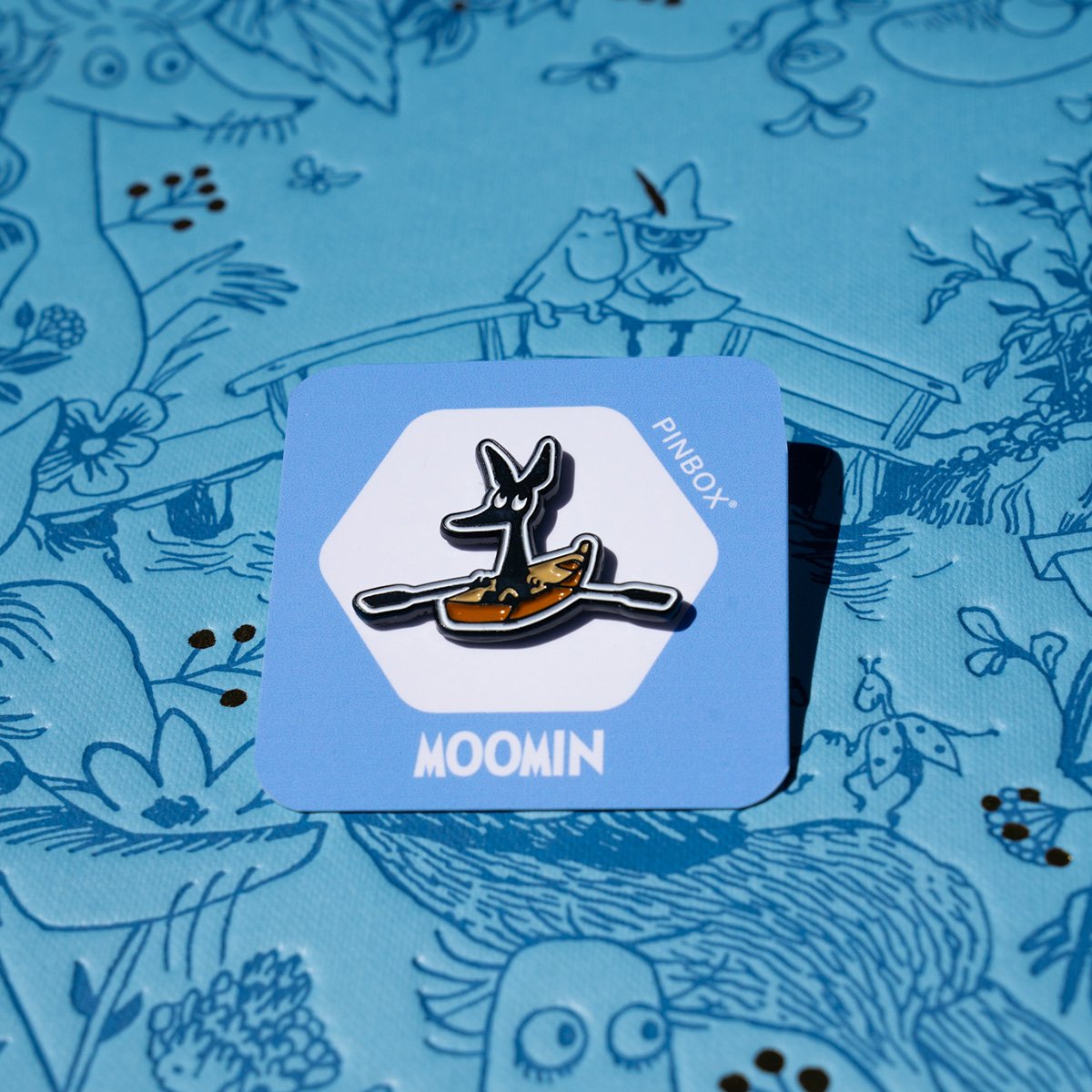 Moomin Pin Sniff on Boat - Pinbox | Moomin Shop United States