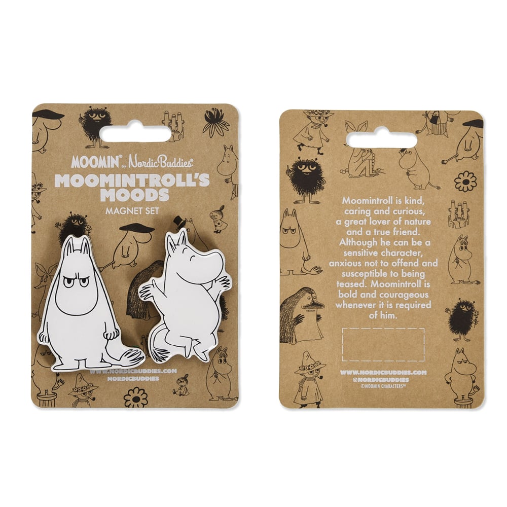 Moomintroll Magnet 2-set
