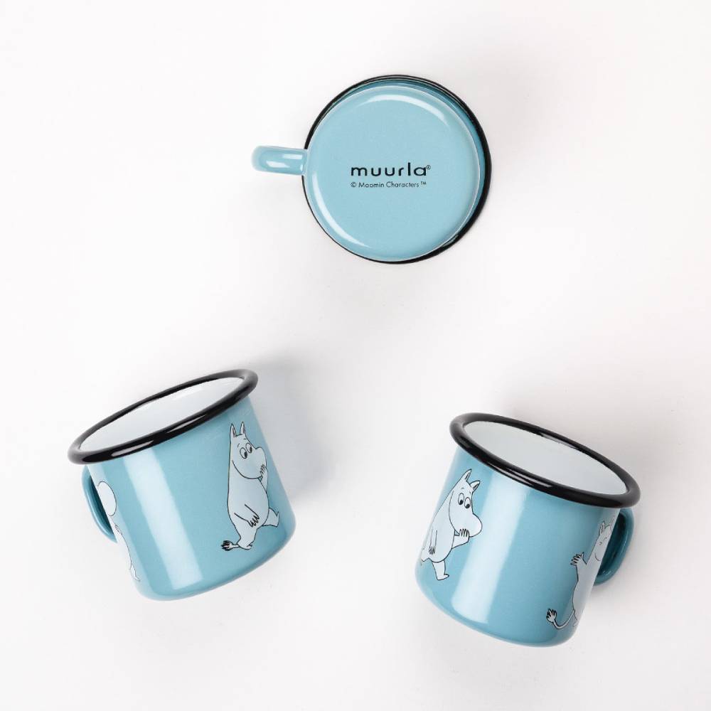Moomin Enamel Mug Moomintroll 8.5 oz