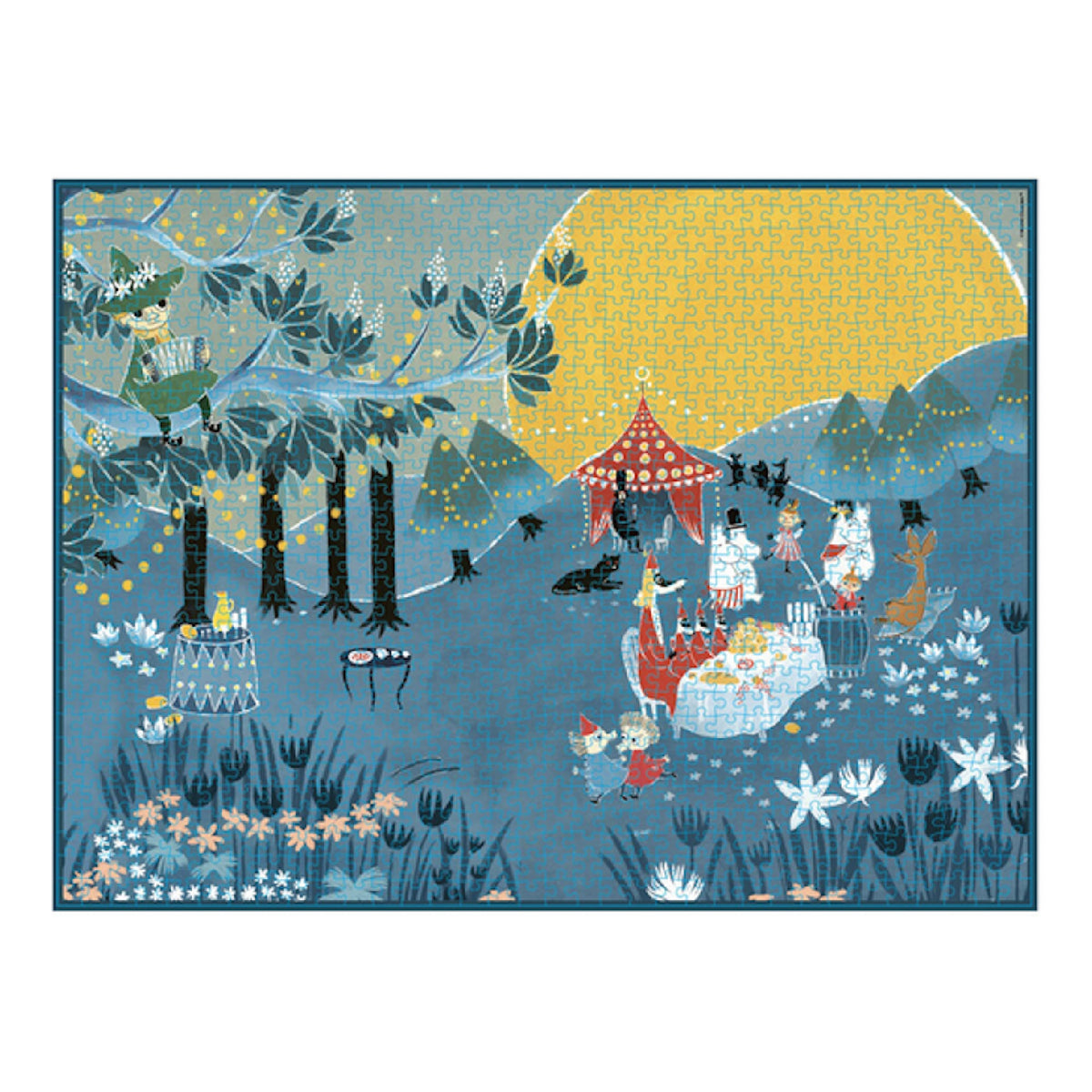 Moomin 1000 Pieces Art Puzzle Sunset Party