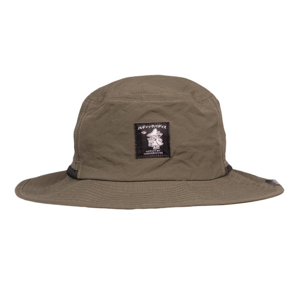 帽子 DAYDREAM Bird Hat Snufkin Brimmer Hat Adult Army Green - Nordicbuddies