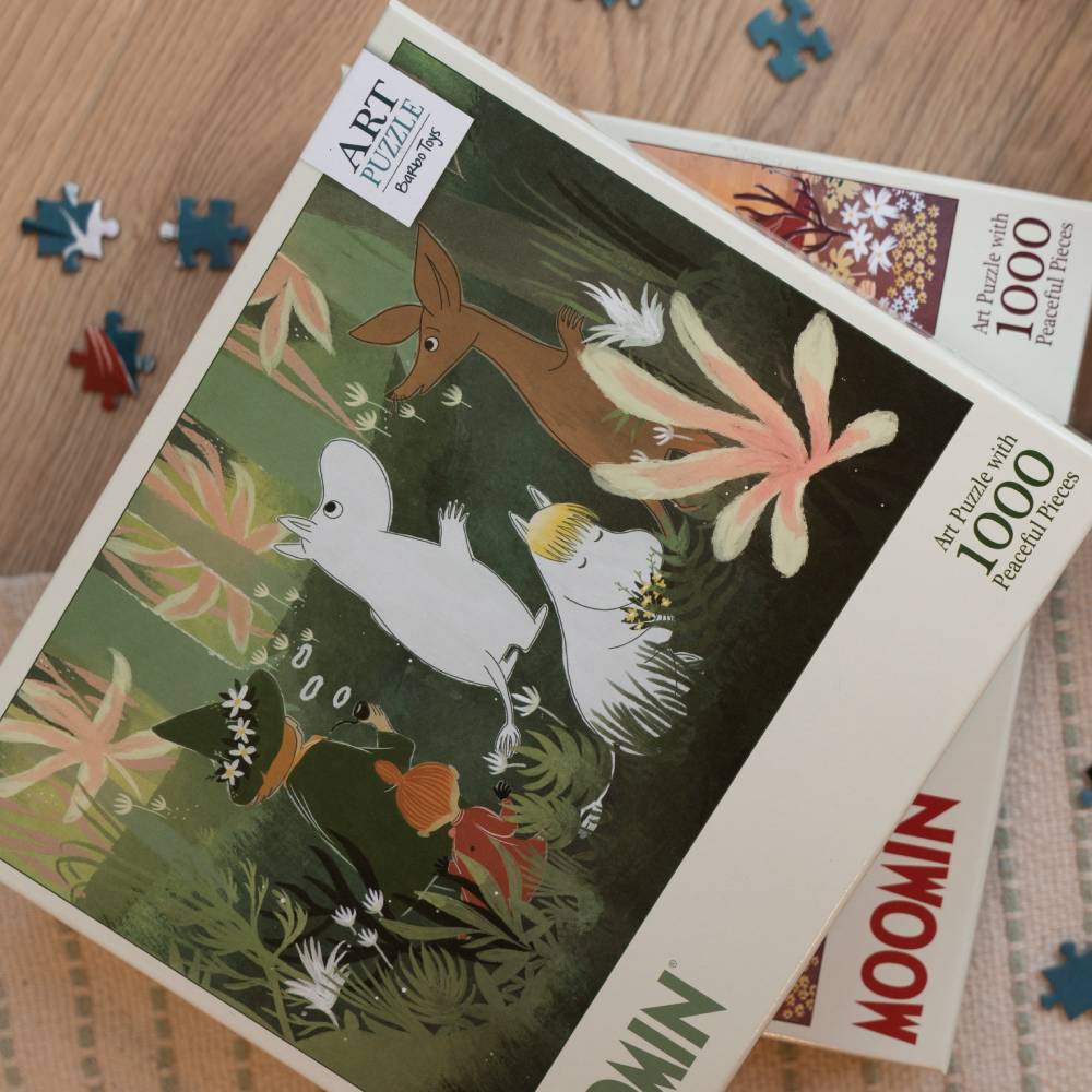 Moomin 1000 Pieces Art Puzzle Enchanted Forest