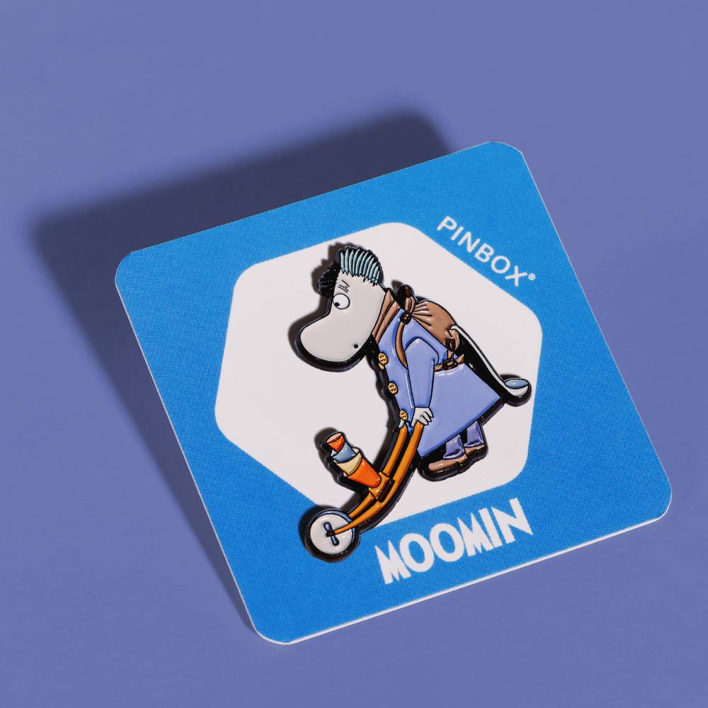 Moomin Pin Hemulen Wheelbarrow - Pinbox | Moomin Shop United States
