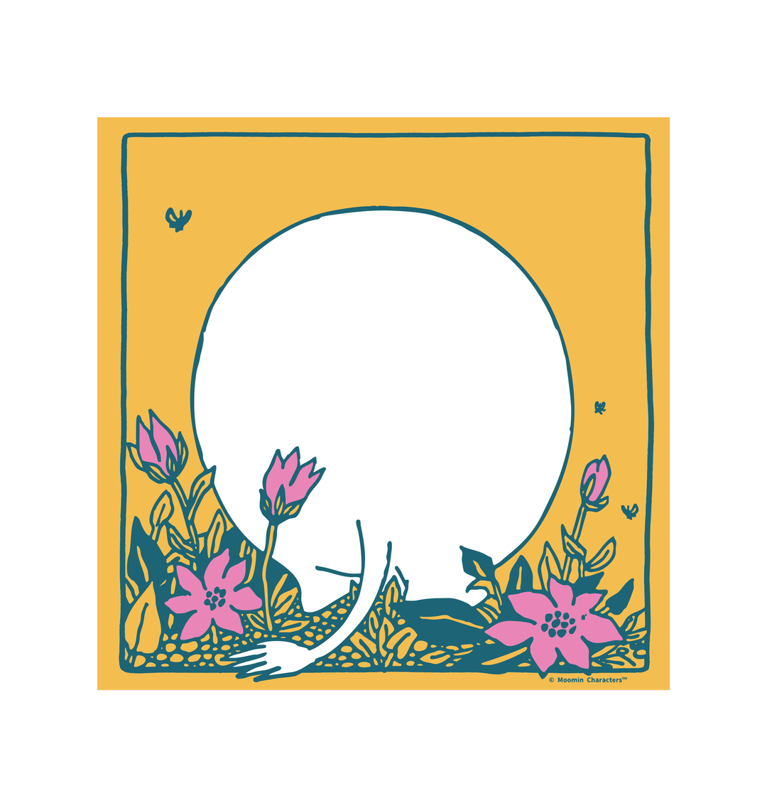 Moomin Butt Floral Fine Art Print - Framed/Unframed | Moomin Shop United States