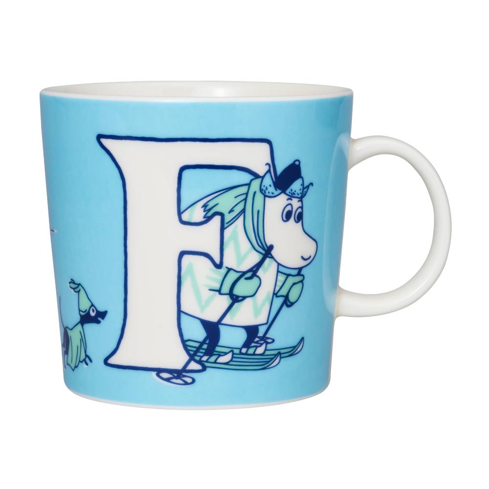 Moomin ABC Mug F 13.5 oz | Moomin Shop United States