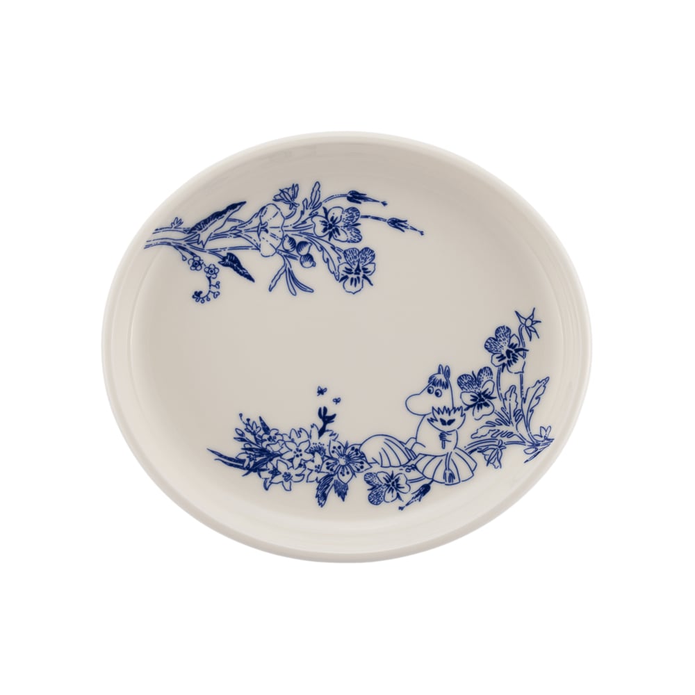 Moomin Haru Oval Plate 6.3 in