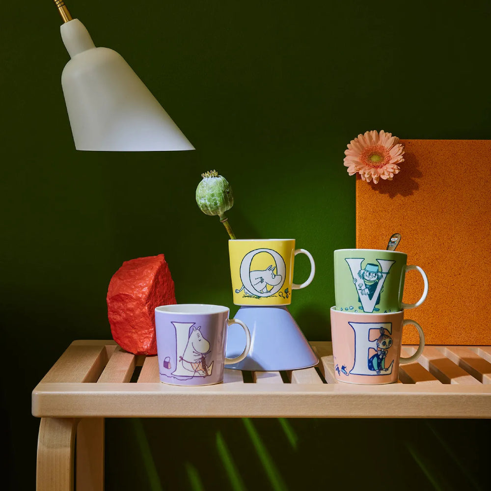 Moomin ABC Mug E 13 oz