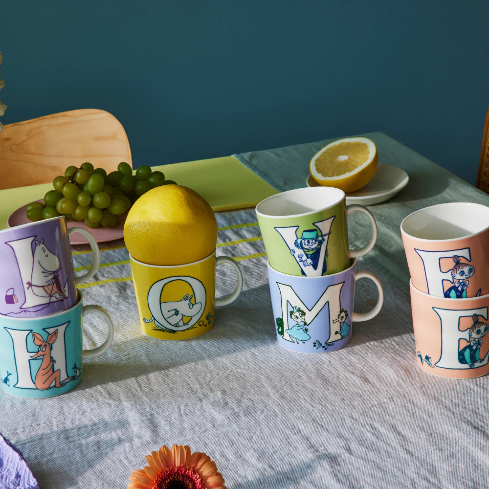 Moomin ABC Mug H 13 oz