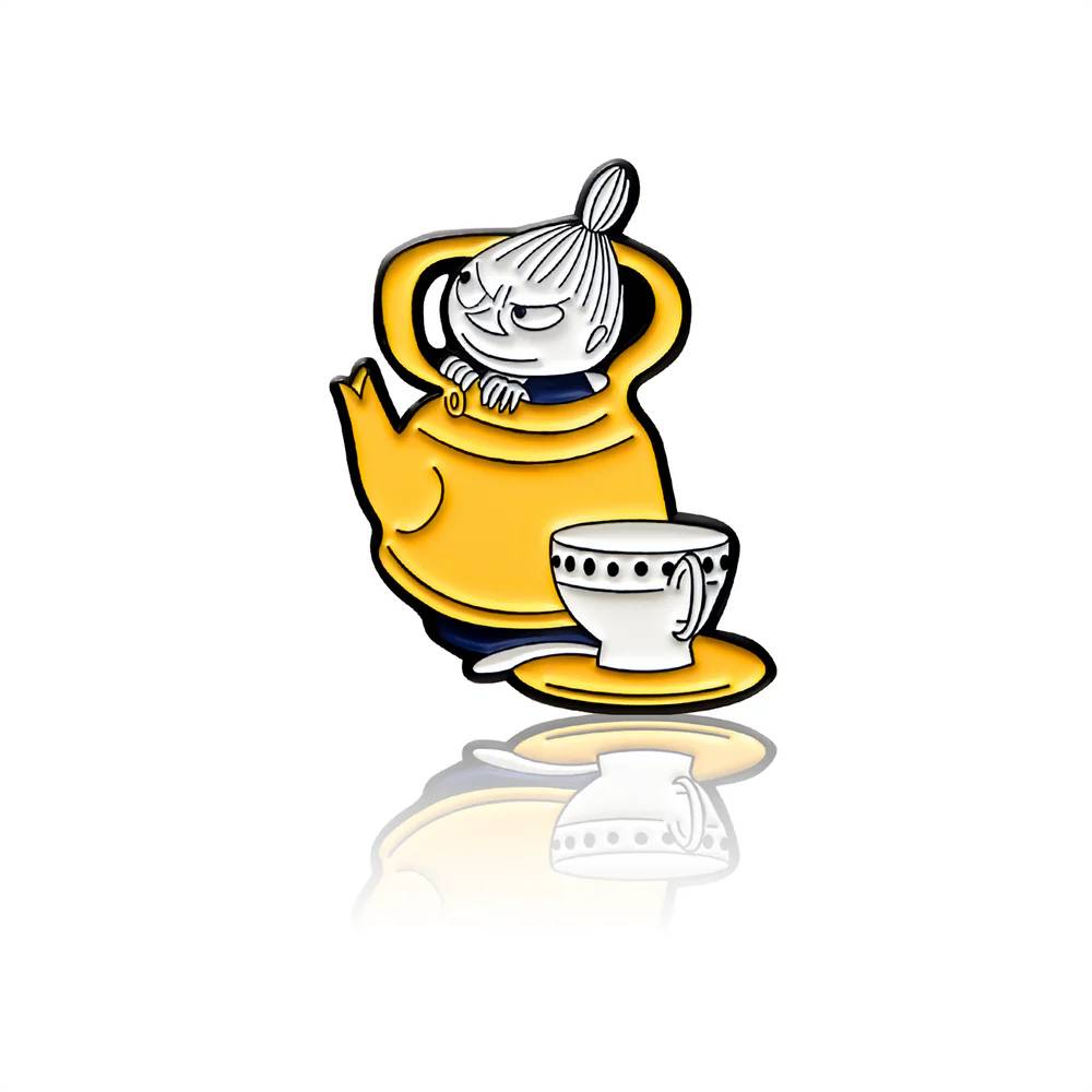 Little My in Teapot Pin - Pinbox | Moomin Shop United States