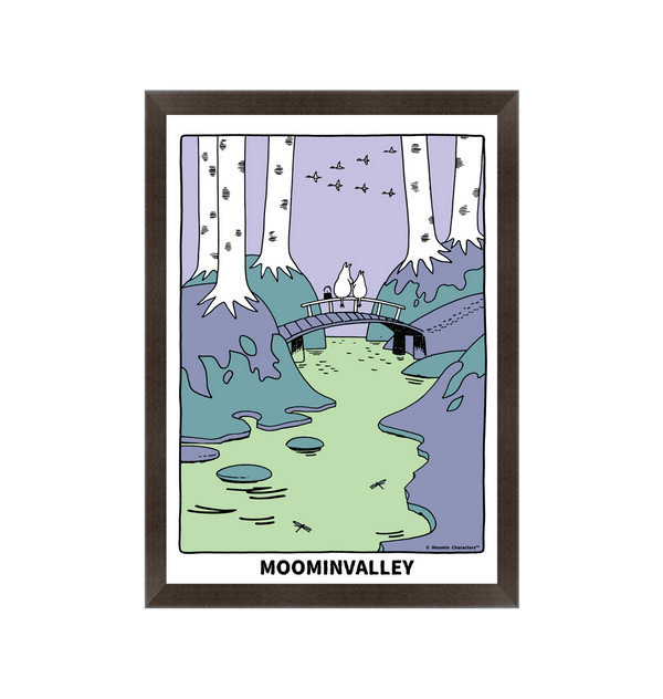 Moominvalley Scenic Bridge Fine Art Print - Framed/Unframed