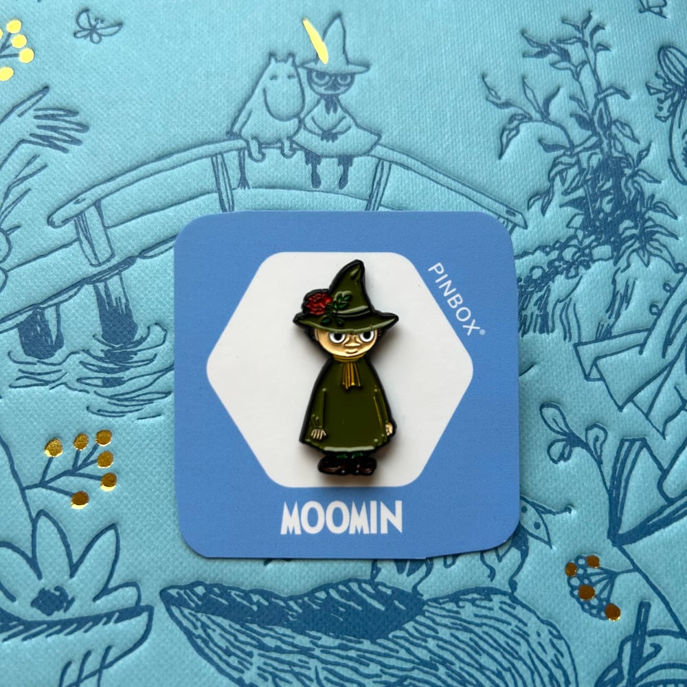 Moomin Pin Snufkin with Rose - Pinbox