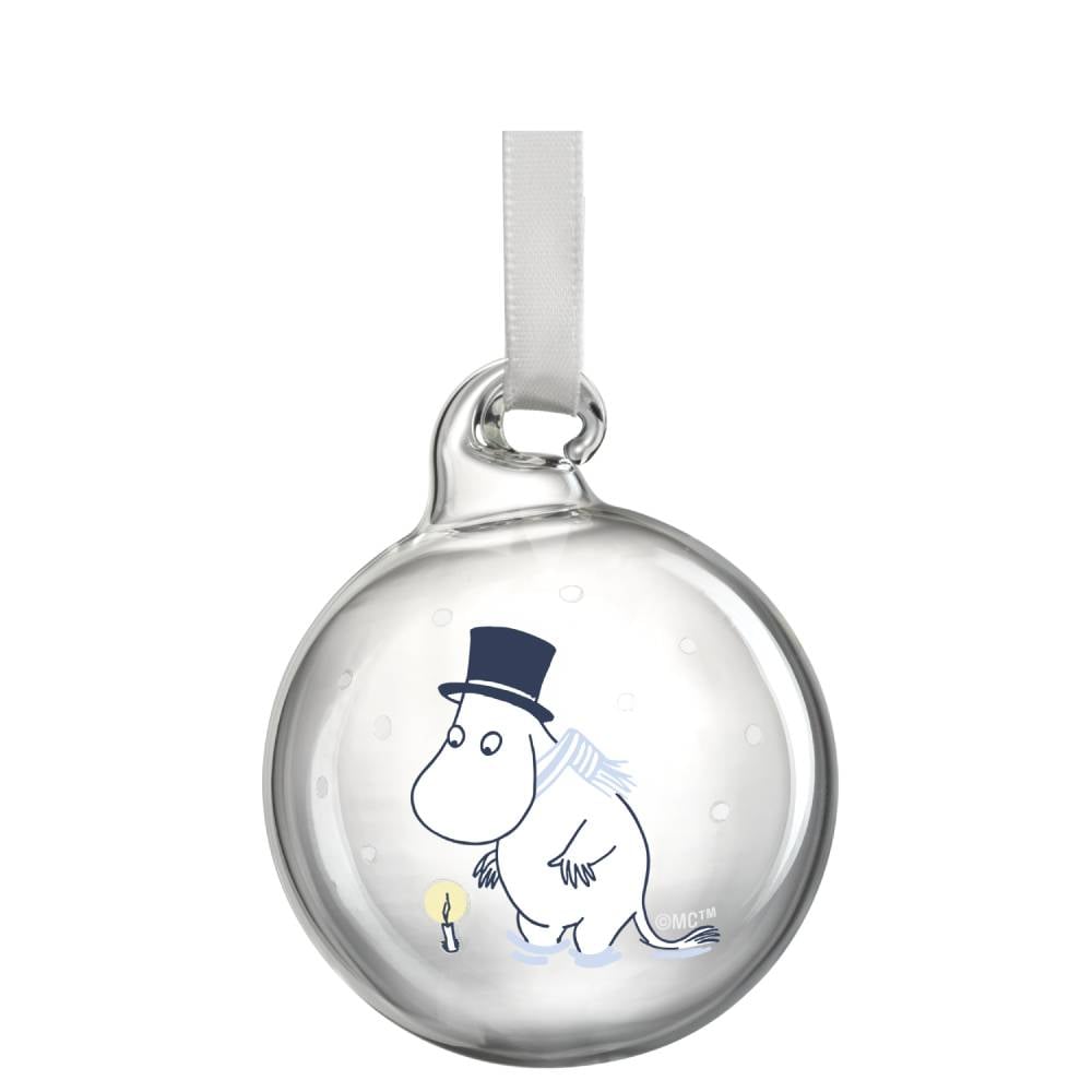 Moomin Let it Snow Christmas Bauble 4set