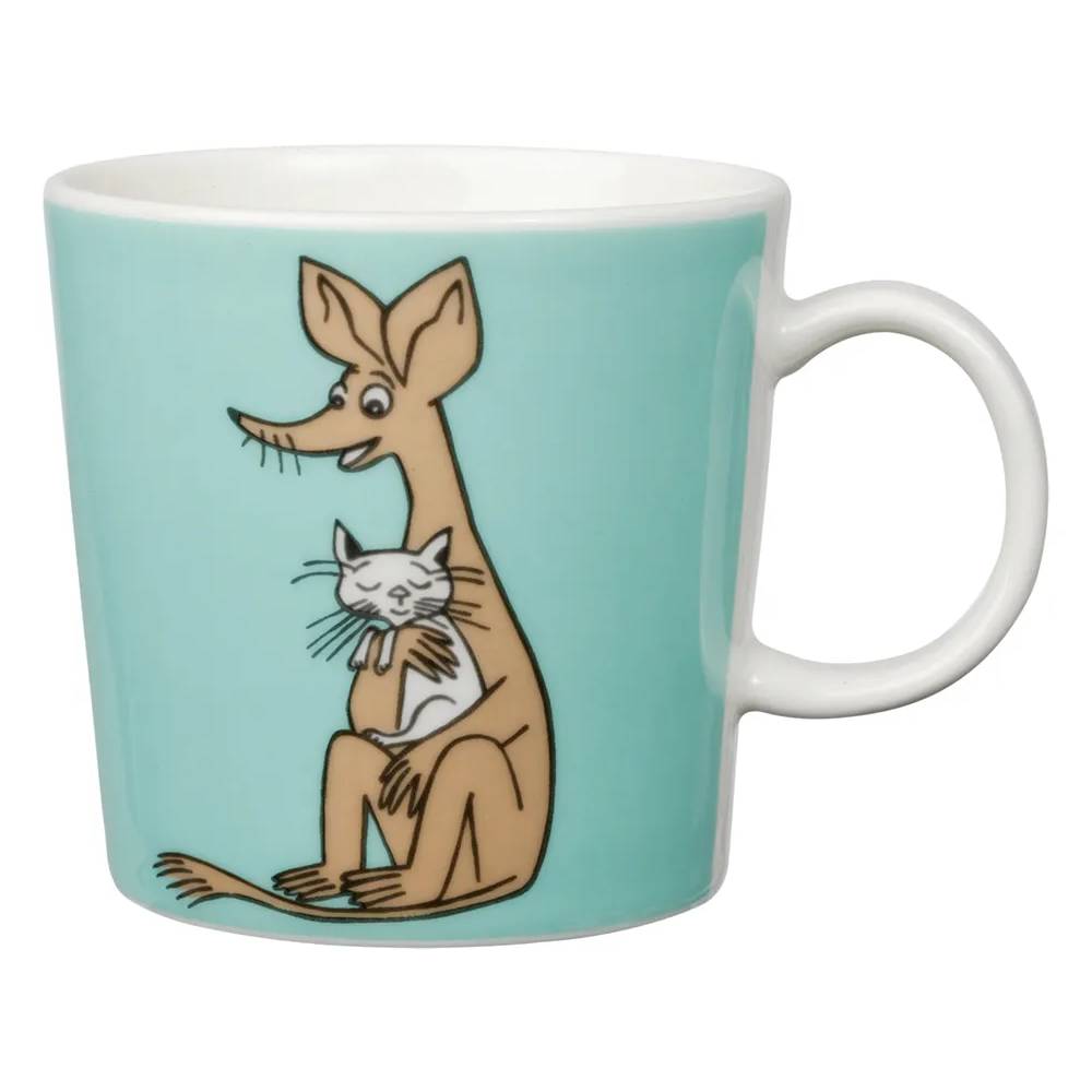 Moomin Sniff Mug Turquoise 10 oz - Moomin Arabia | Moomin Shop United States