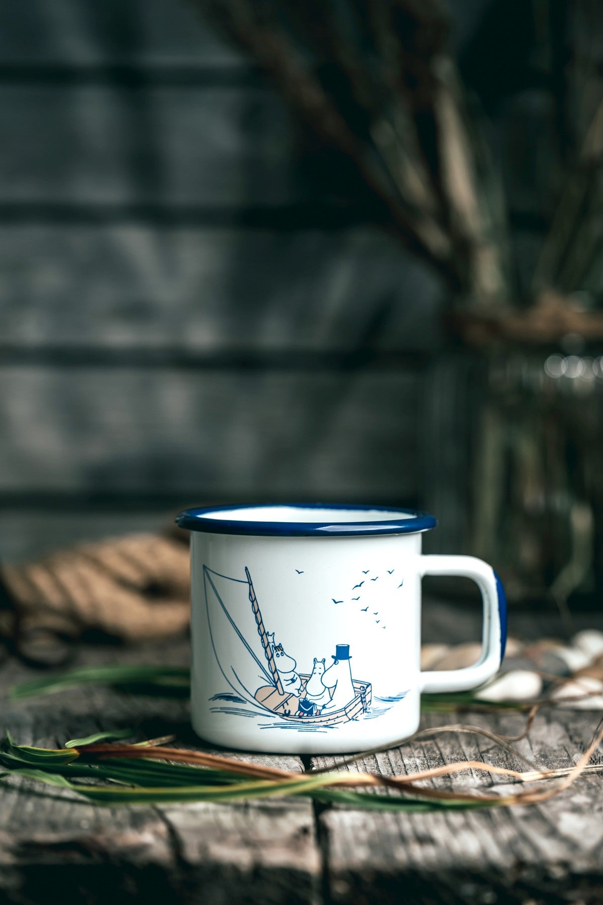 Sailors Enamel Mug 12.5 oz - Muurla