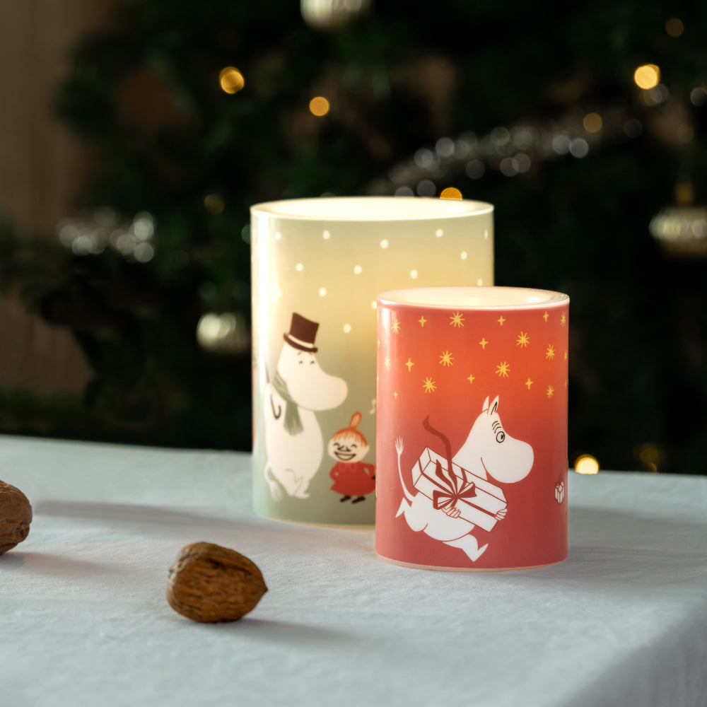 Moomin Festive Spirits LED Candle 5 in - Muurla