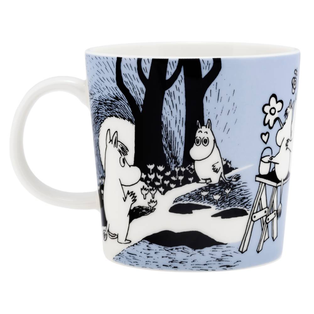 Moomin Blue Love Mug &amp; Mini Mug Bundle