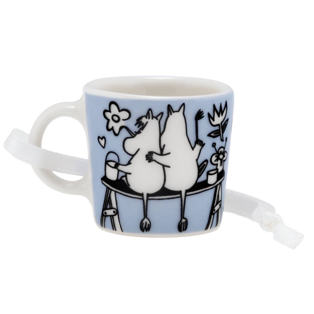 Moomin Blue Love Mug &amp; Mini Mug Bundle