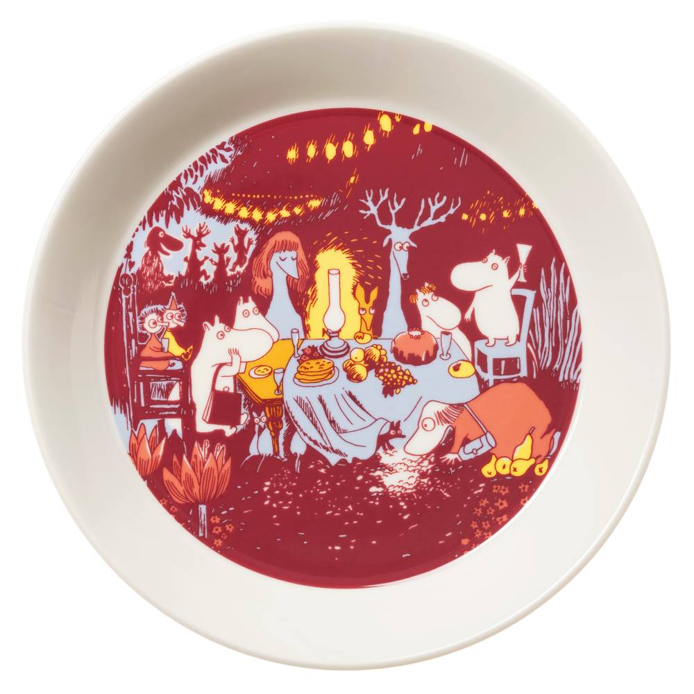 Moomin Festive Moments Plate 7.5" | Moomin Shop US