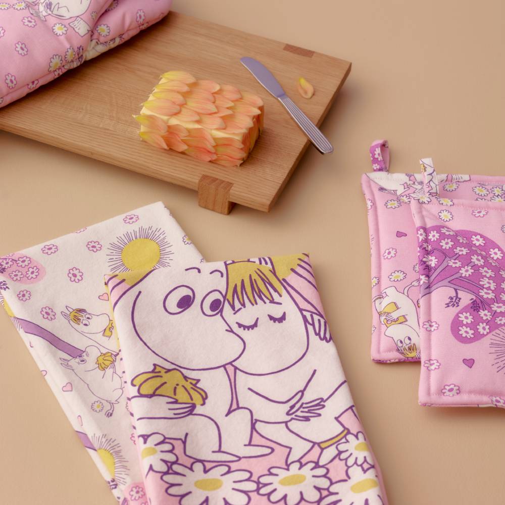 Moomin Sweethearts Pot Holders 2-set - The Official Moomin Shop