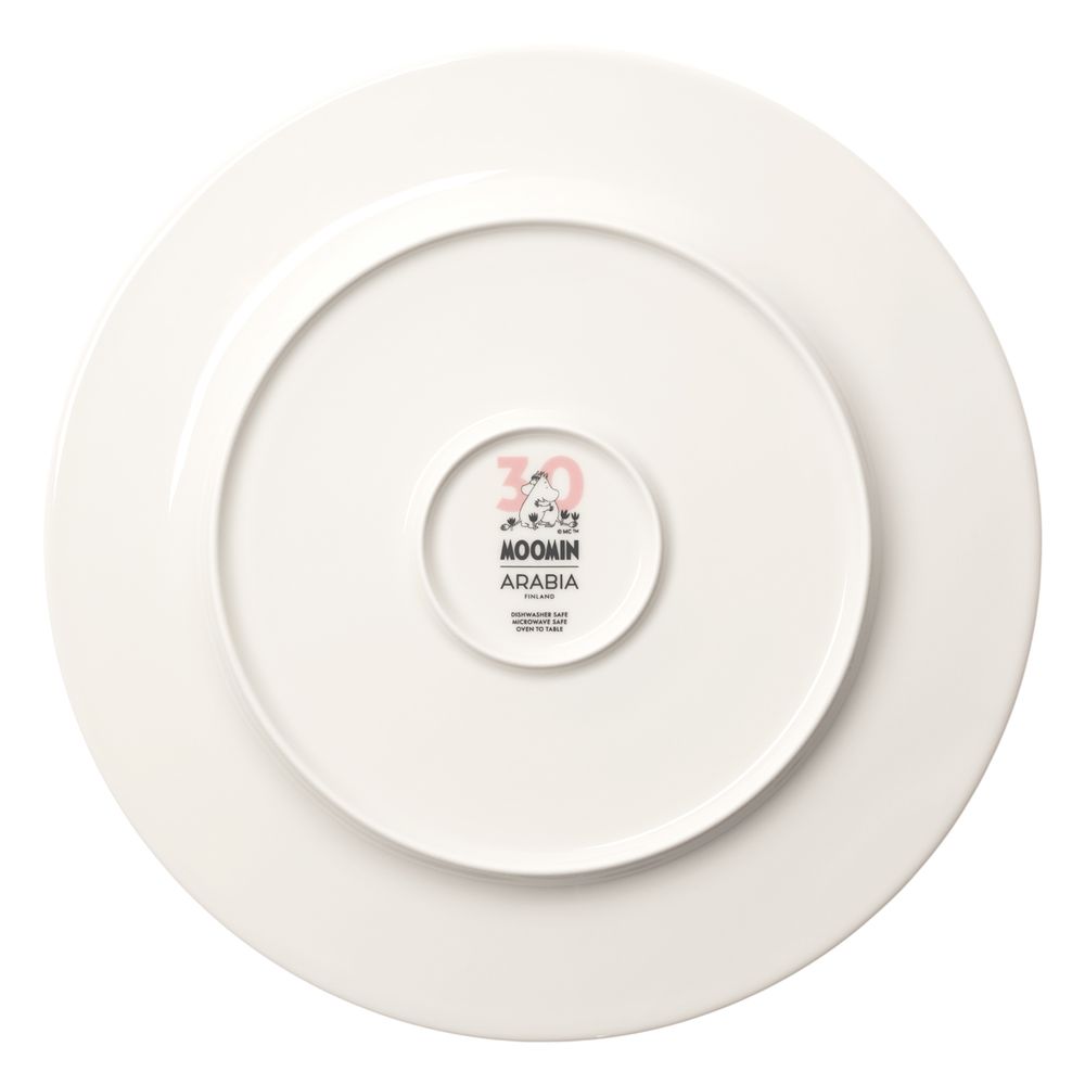 Moomin Love 30 Serving Plate 30cm Pink - The Official Moomin Shop
