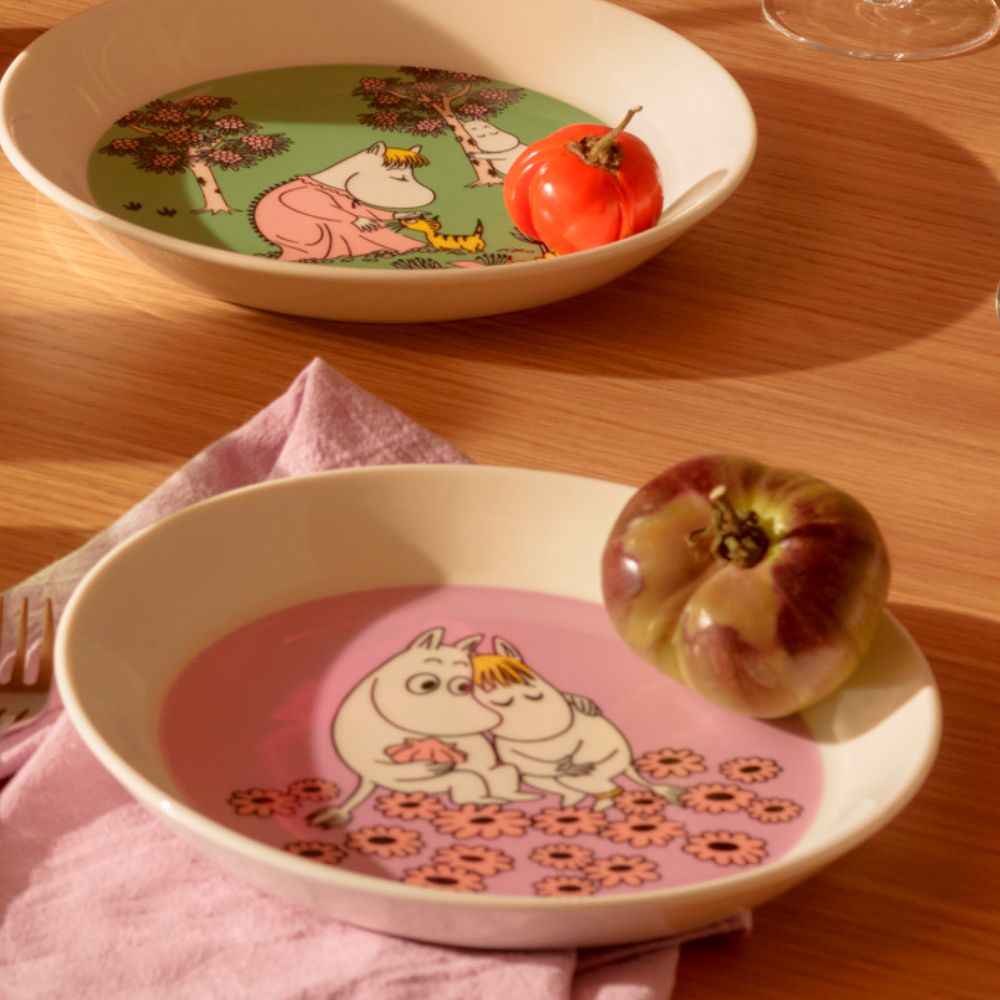 Moomin Sweethearts Plate 19cm - The Official Moomin Shop
