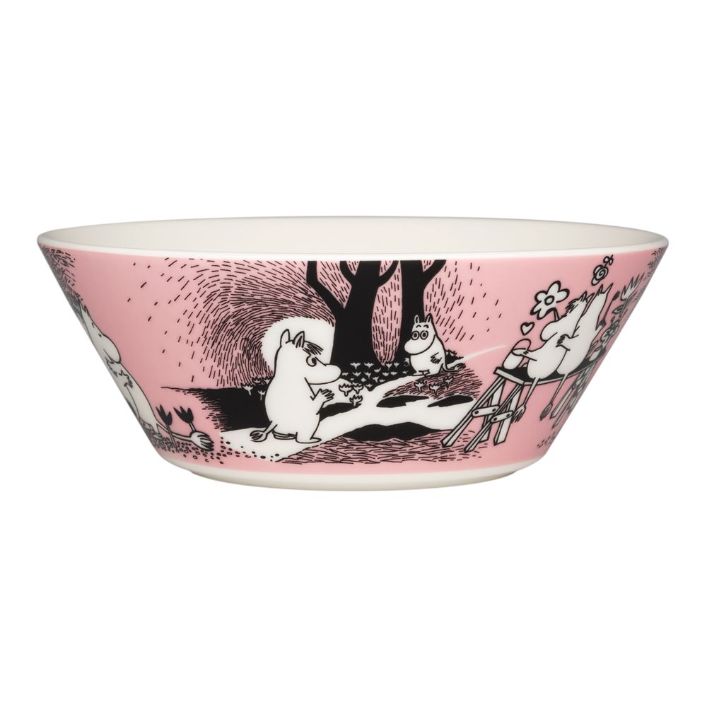 Moomin Love 30 Bowl 15cm Pink - The Official Moomin Shop