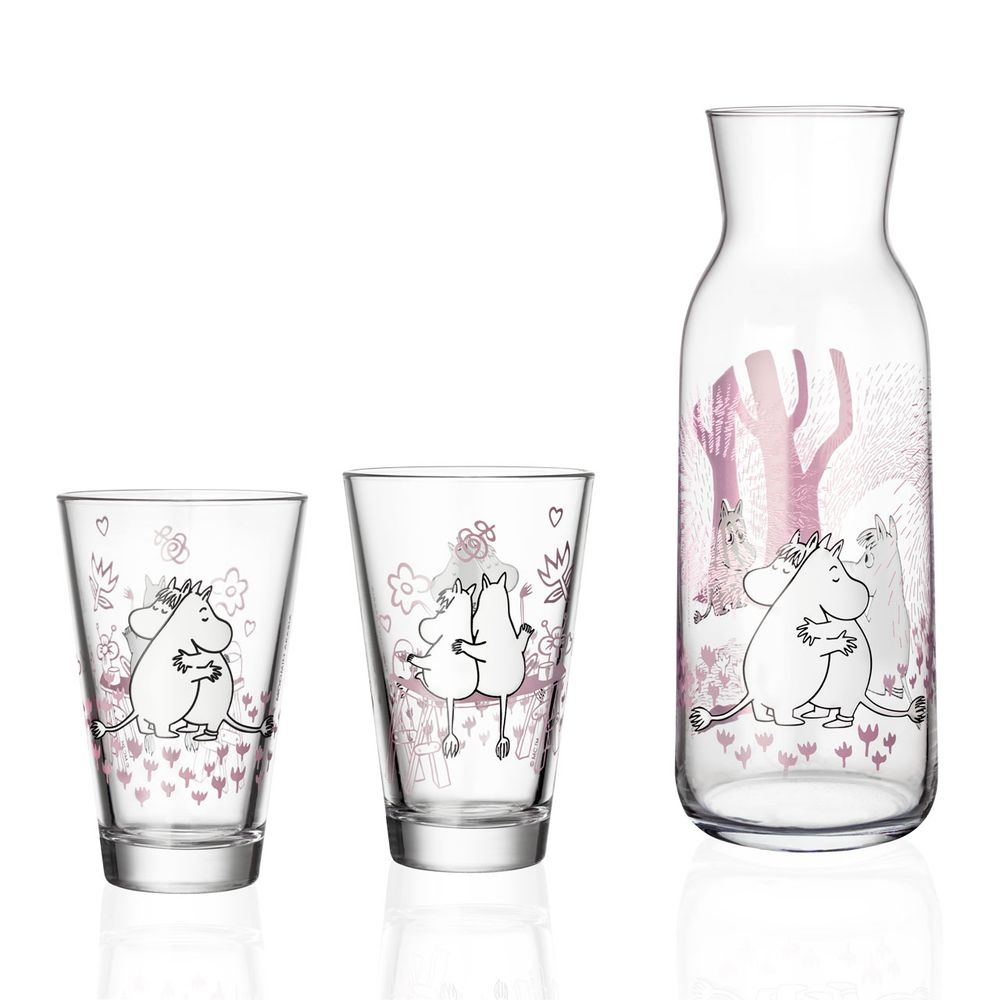 Moomin Love 30 Tumbler 30cl 2pc - The Official Moomin Shop