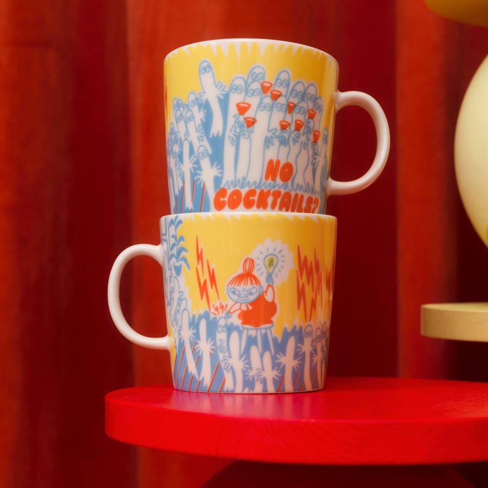 Moomin Party Queue Mug 0,4L - The Official Moomin Shop