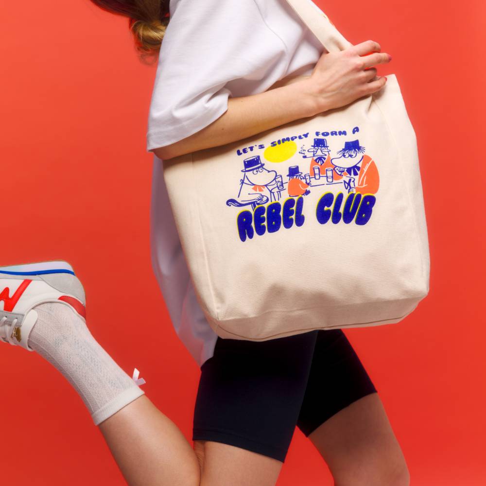 Moomin Rebel Club Tote Bag - The Official Moomin Shop