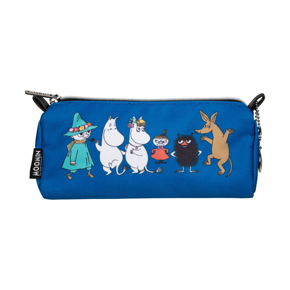 Moomin Friends Pencil Case Blue - Martinex