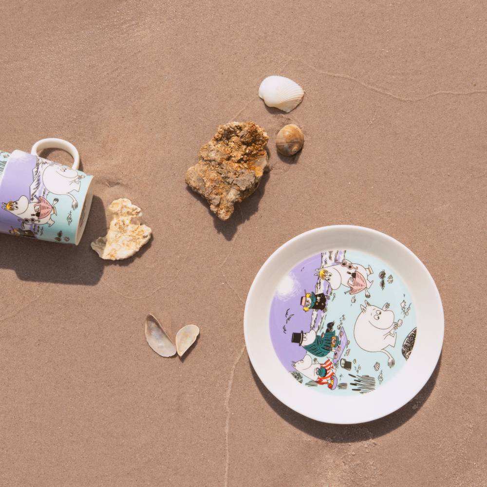 Moomin Beach Day Plate - Moomin Arabia