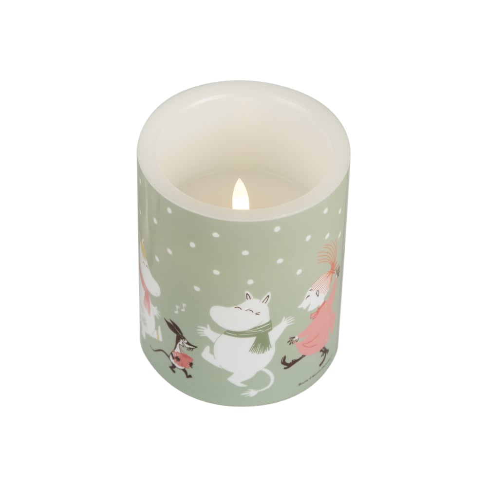 Moomin Festive Spirits LED Candle 5 in - Muurla