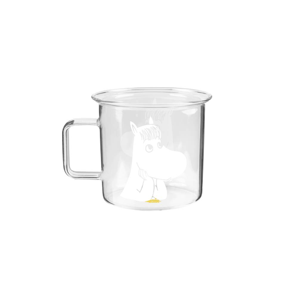 Snorkmaiden Glass Mug Clear 11.8 oz - Muurla