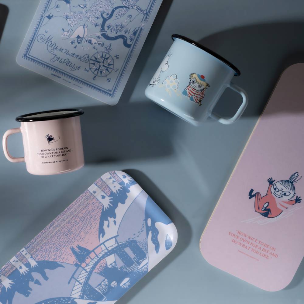 Moomin Dreamy Winter Mug 2,5dl - The Official Moomin Shop